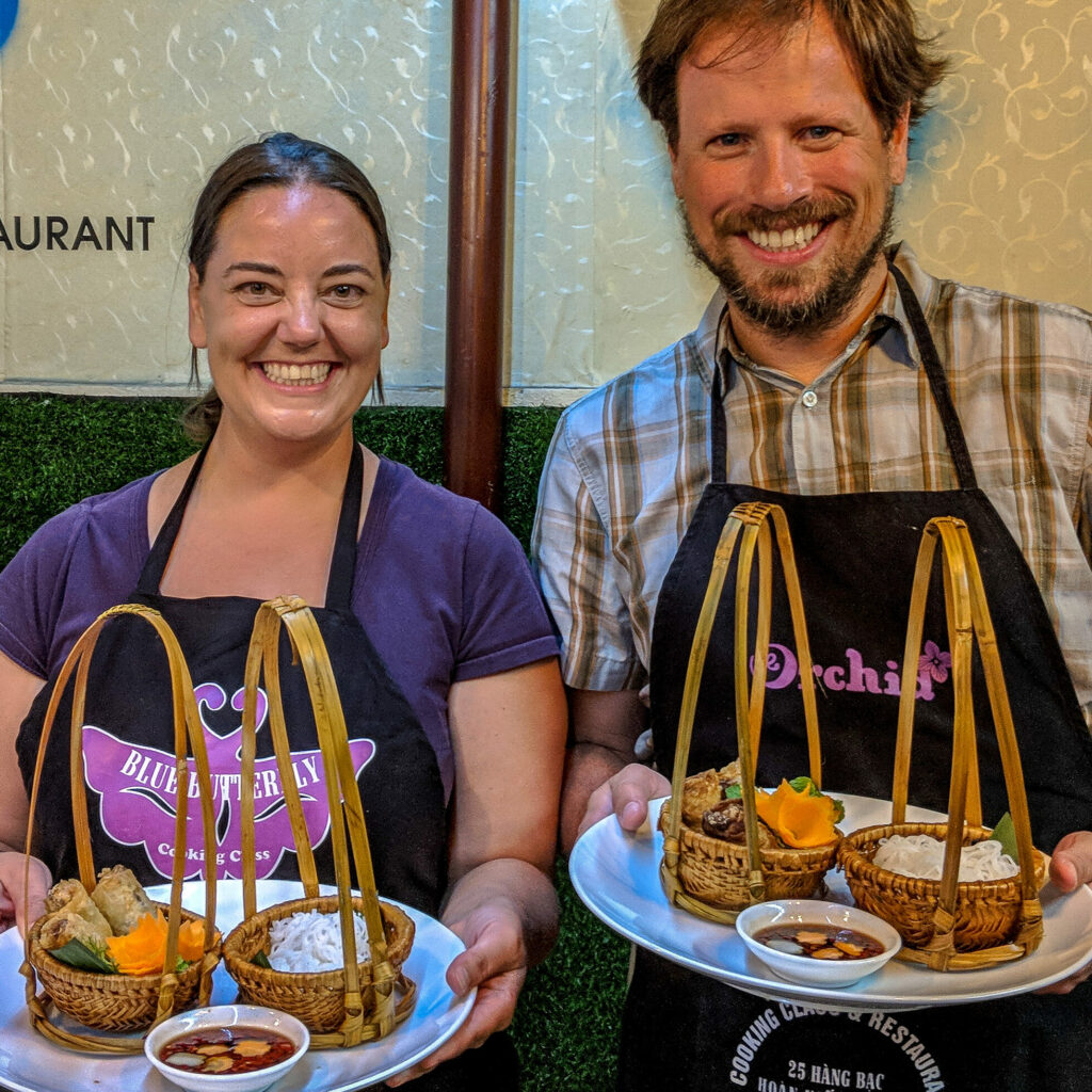 Blue Butterfly Cooking Class (Hanoi, Vietnam) Choose Your Adventure